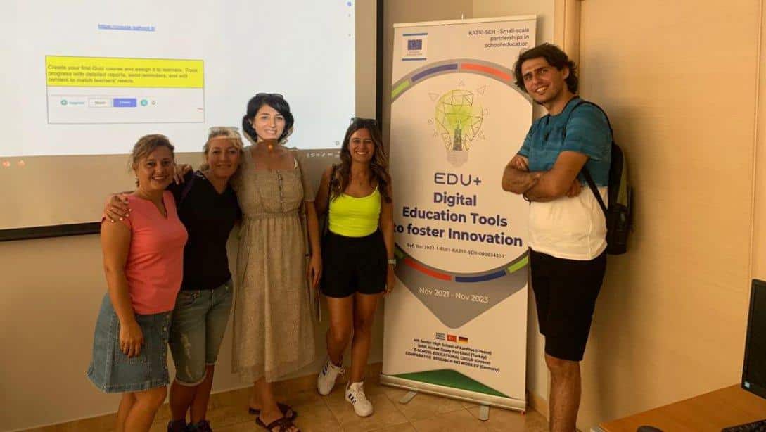 Şehit Ahmet Özsoy Fen Lisesi Erasmus+ Projesi Kapsamında Yunanistan'a Gitti