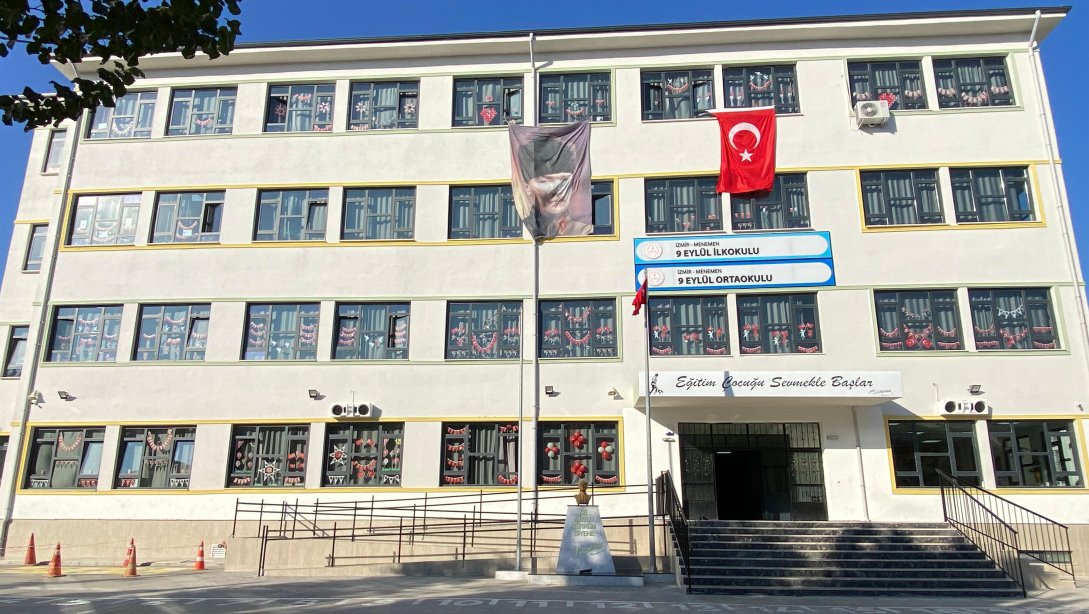 Yenilenen Binalarıyla 9 Eylül İlkokulu ve 9 Eylül Ortaokulu