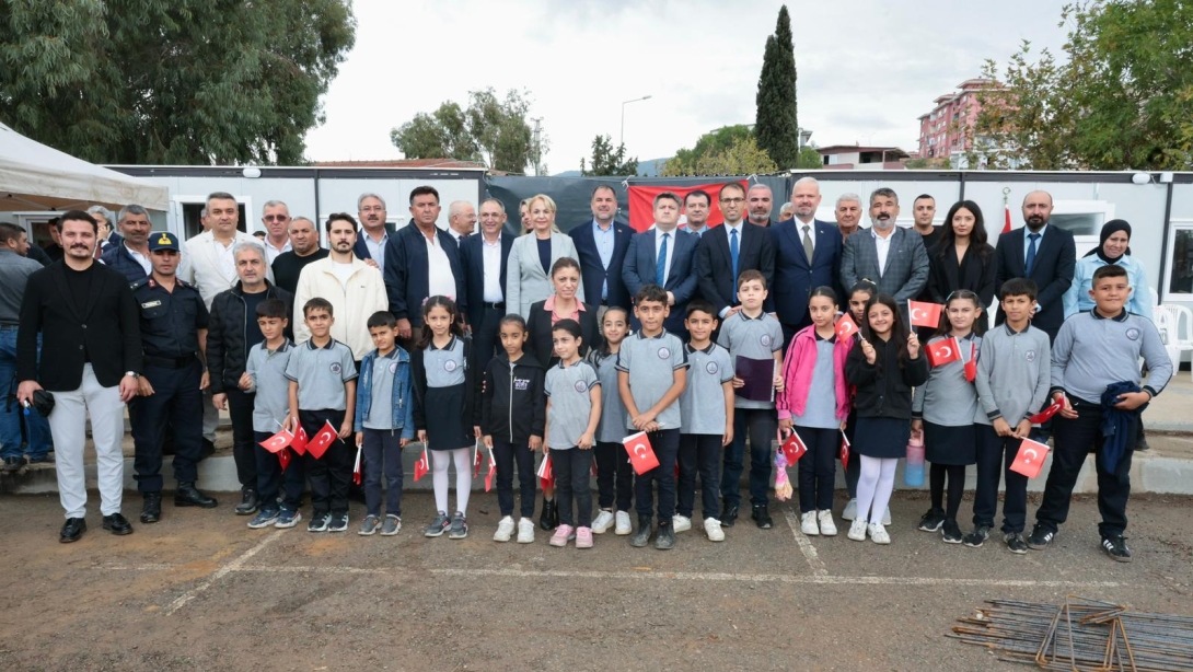 Fatma Koşay İlkokulu'nun Temeli Dualarla Atıldı